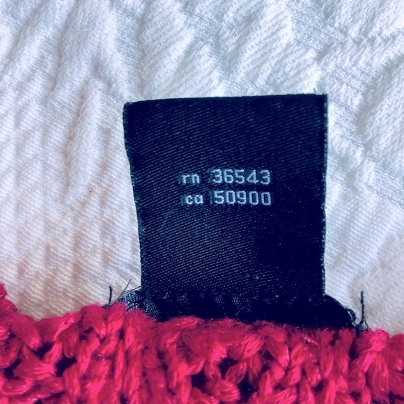 Calvin Klein Jeans Fuchsia Knit Pullover Sweater XL - Picture 5 of 8